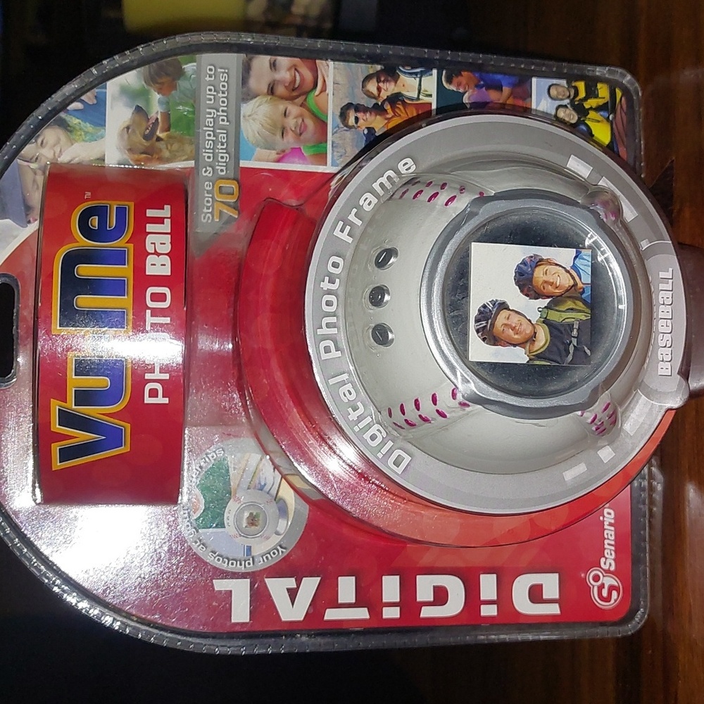Digital photo baseball - NWT